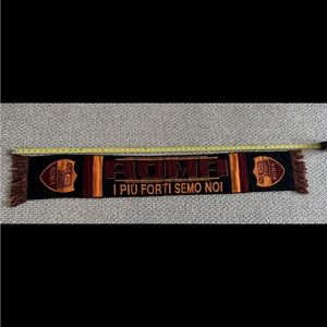 Roma Soccer Style Scarf (55” x 8”)